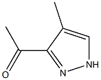 3-Acetyl-4-methyl-1H-pyrazole 结构式