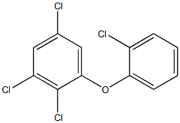 2,3,5-Trichlorophenyl 2-chlorophenyl ether 结构式