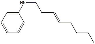 N-(3-Octenyl)aniline 结构式