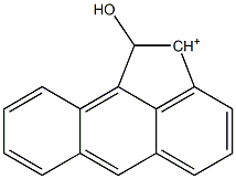 1-Hydroxyaceanthren-2-ylium 结构式