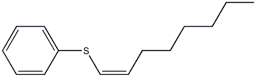 (Z)-1-(Phenylthio)-1-octene 结构式