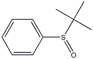 (tert-Butyl) (phenyl) sulfoxide 结构式