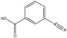 3-Carboxybenzenediazonium 结构式