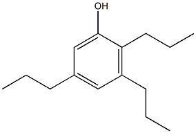 2,3,5-Tripropylphenol 结构式