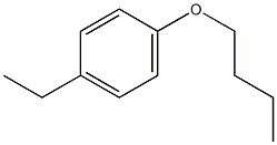 1-Ethyl-4-butoxybenzene 结构式