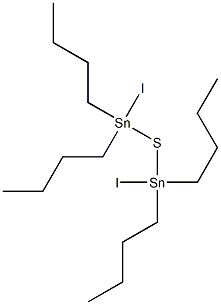 Bis(dibutyliodostannyl) sulfide 结构式