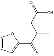 3-Methyl-4-oxo-4-(2-furanyl)butanoic acid 结构式