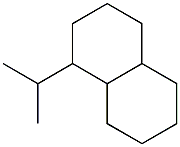 2-Isopropylbicyclo[4.4.0]decane 结构式