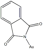 Phthalimidylgold(I) 结构式