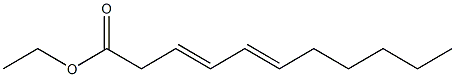 3,5-Undecadienoic acid ethyl ester 结构式