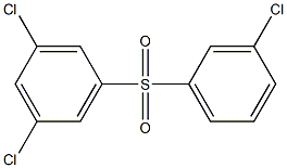 3,5-Dichlorophenyl 3-chlorophenyl sulfone 结构式