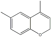 4,6-Dimethyl-2H-1-benzopyran 结构式