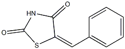 5-Benzylidenetetrahydrothiazole-2,4-dione 结构式