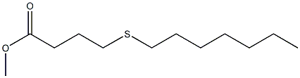 5-Thiadodecanoic acid methyl ester 结构式