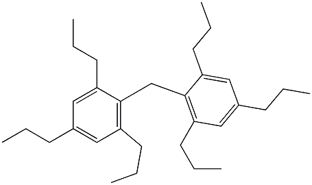 2,2'-Methylenebis(1,3,5-tripropylbenzene) 结构式