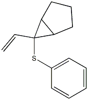 6-(Phenylthio)-6-ethenylbicyclo[3.1.0]hexane 结构式