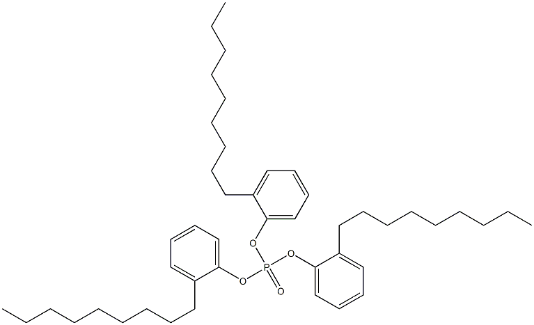 Phosphoric acid tri(2-nonylphenyl) ester 结构式
