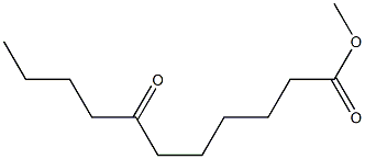 7-Oxoundecanoic acid methyl ester 结构式