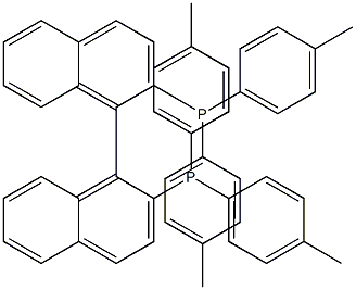 1,1'-Bi[2-[bis(4-methylphenyl)phosphino]naphthalene] 结构式