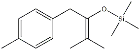 3-Methyl-1-(p-tolyl)-2-(trimethylsilyloxy)-2-butene 结构式