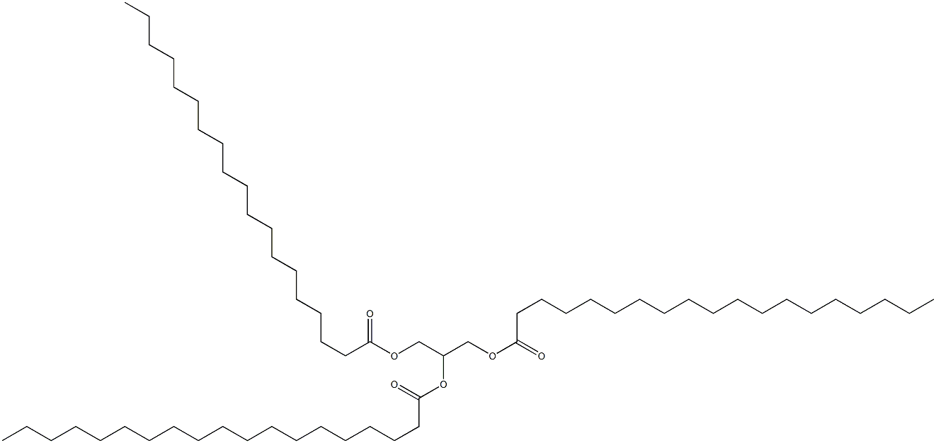 1-O,2-O,3-O-Trisnonadecanoyl-L-glycerol 结构式