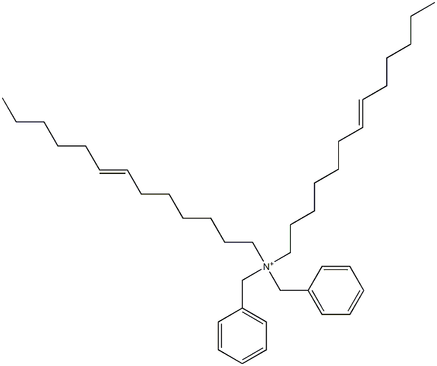 Di(7-tridecenyl)dibenzylaminium 结构式