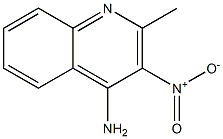 4-Amino-2-methyl-3-nitroquinoline 结构式