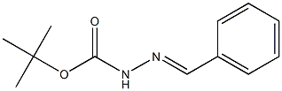 1-(tert-Butoxycarbonyl)-2-benzylidenehydrazine 结构式