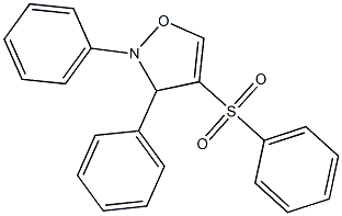 2,3-Diphenyl-4-(phenylsulfonyl)-4-isoxazoline 结构式