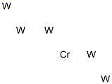 Chromium pentatungsten 结构式