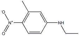 N-Ethyl-5-methyl-4-nitroaniline 结构式