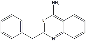 2-Benzylquinazoline-4-amine 结构式