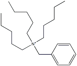 Tripentylbenzylaminium 结构式