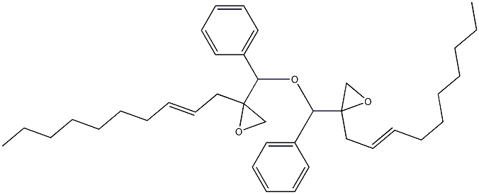 2-(2-Decenyl)phenylglycidyl ether 结构式