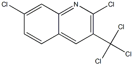 2,7-Dichloro-3-(trichloromethyl)quinoline 结构式