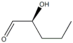 [S,(-)]-2-Hydroxyvaleraldehyde 结构式