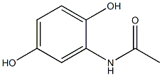 2-(Acetylamino)-1,4-benzenediol 结构式
