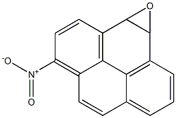 4,5-Epoxy-4,5-dihydro-1-nitropyrene 结构式