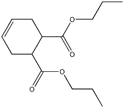 4-Cyclohexene-1,2-dicarboxylic acid dipropyl ester 结构式