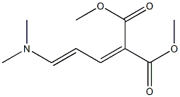 2-[3-(Dimethylamino)-2-propenylidene]malonic acid dimethyl ester 结构式