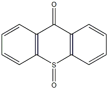 Thioxanthone 10-oxide 结构式