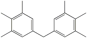5,5'-Methylenebis(1,2,3-trimethylbenzene) 结构式