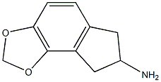 4,5-(Methylenedioxy)-2-aminoindane 结构式