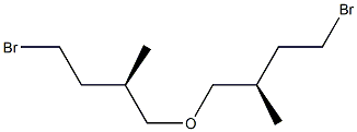 (-)-[(R)-3-Bromo-1-methylpropyl]methyl ether 结构式