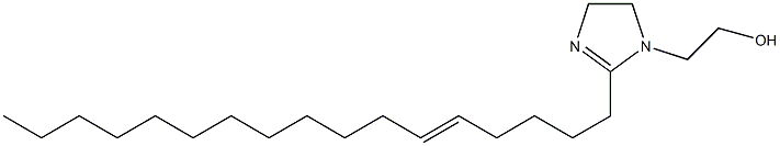 2-(5-Heptadecenyl)-2-imidazoline-1-ethanol 结构式