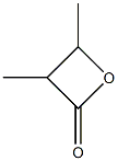 2,3-Dimethyl-3-hydroxypropanoic acid lactone 结构式