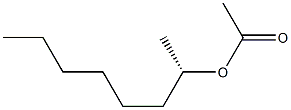 (S)-2-Octaneol acetate 结构式