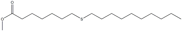 8-Thiaoctadecanoic acid methyl ester 结构式