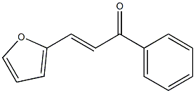 (E)-1-Phenyl-3-(2-furyl)-2-propene-1-one 结构式