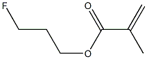 Methacrylic acid (3-fluoropropyl) ester 结构式